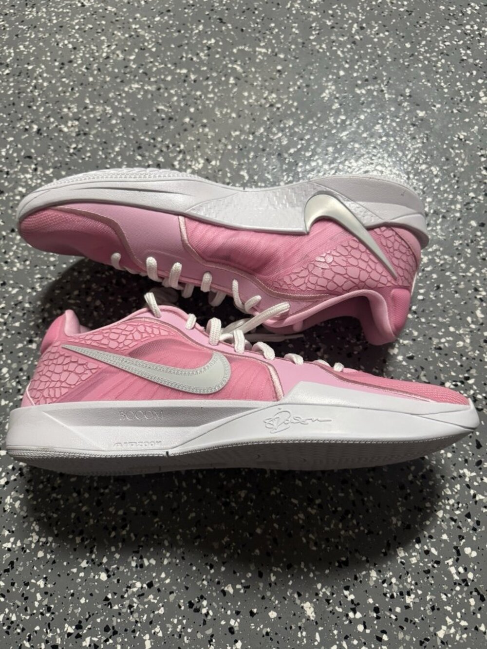 12M/13.5W Nike By You Sabrina 2 Pink White ‘Kay Yow’ Aunt Pearl HF0670-900
